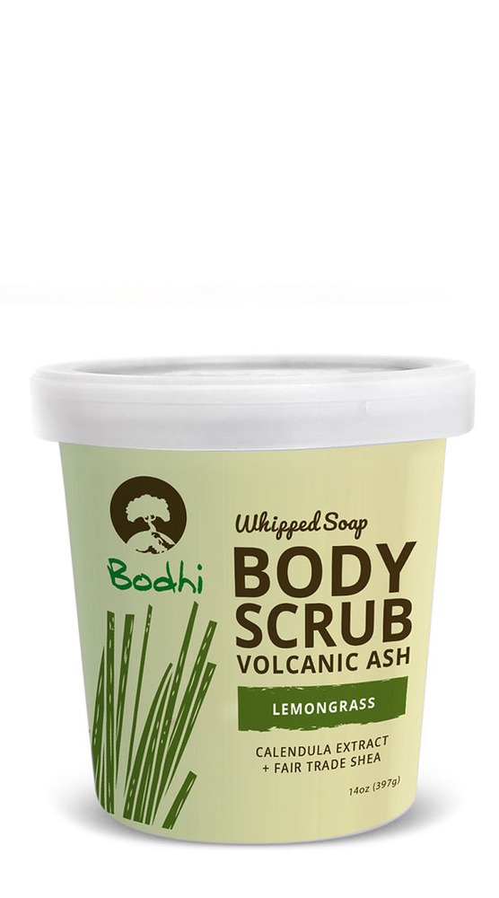 Bodhi Lemongrass Whipped Body Scrub - 14 oz
