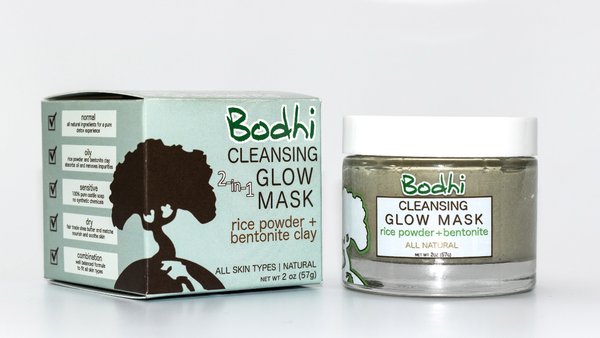 Bodhi 2-in-1 Cleansing Glow Mask - 2 oz